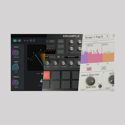 Gluon, DRUMFLX, BIT LAYER: бесплатные плагины недели