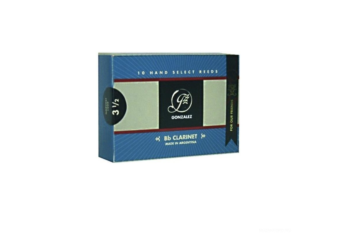 Gonzalez Reeds FOF Bb-Clarinet 4 - 2 трости для кларнета