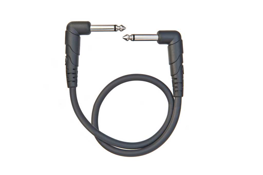 PW-CGTPRA-01 Classic Series Коммутационный кабель, угловой коннектор, 0.3м, Planet Waves