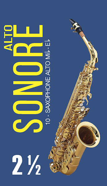 FR19SA13 Sonore Трости для саксофона альт № 2,5 (10шт), FedotovReeds
