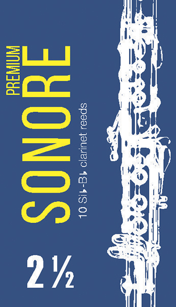 FR16C003 Sonore Трости для кларнета № 2,5 (10шт), FedotovReeds