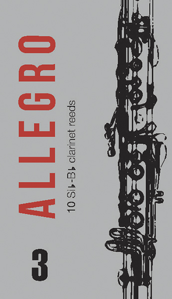FR18C004 Allegro Трости для кларнета № 3 (10шт), FedotovReeds