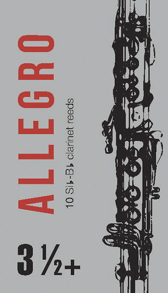 FR18C007 Allegro Трости для кларнета № 3,5+ (10шт), FedotovReeds