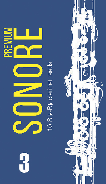 FR16C004 Sonore Трости для кларнета № 3 (10шт), FedotovReeds