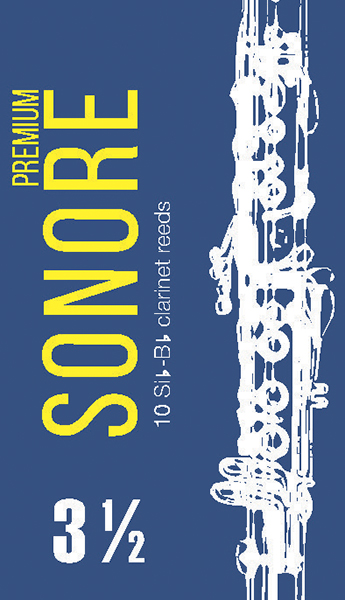 FR16C006 Sonore Трости для кларнета № 3,5 (10шт), FedotovReeds