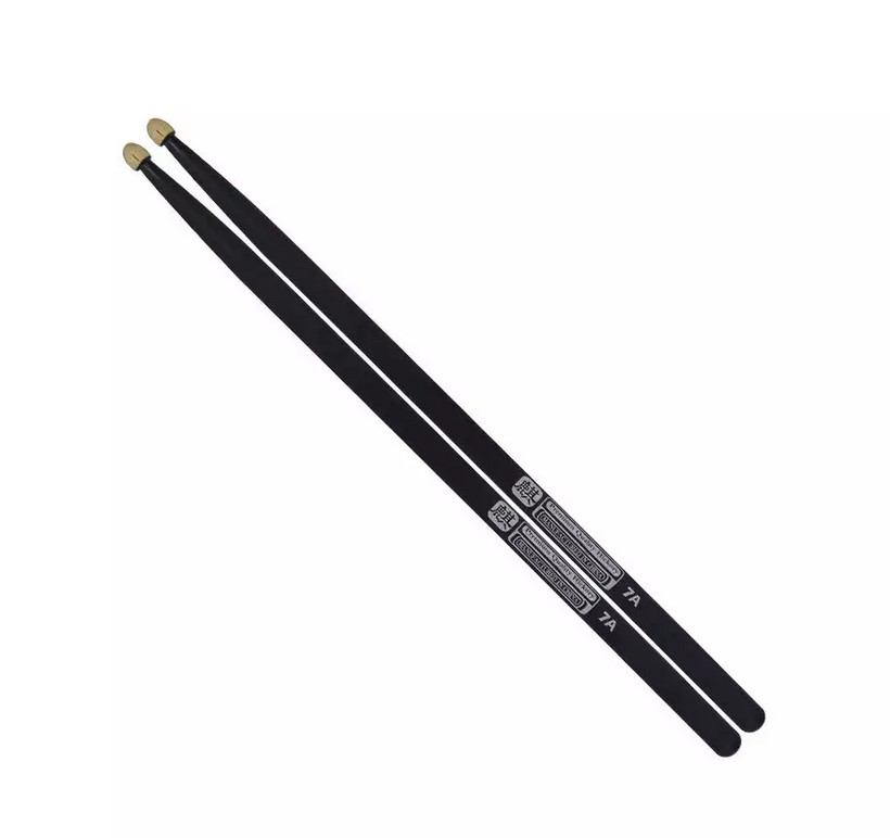 10104007 Colored Series Bluefire 7A BLACK Барабанные палочки, орех гикори, черные, HUN