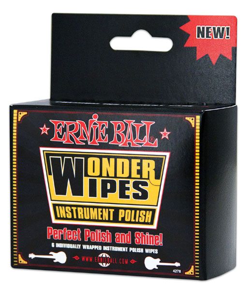 ERNIE BALL 4278 - полироль для гитары (салфетки)