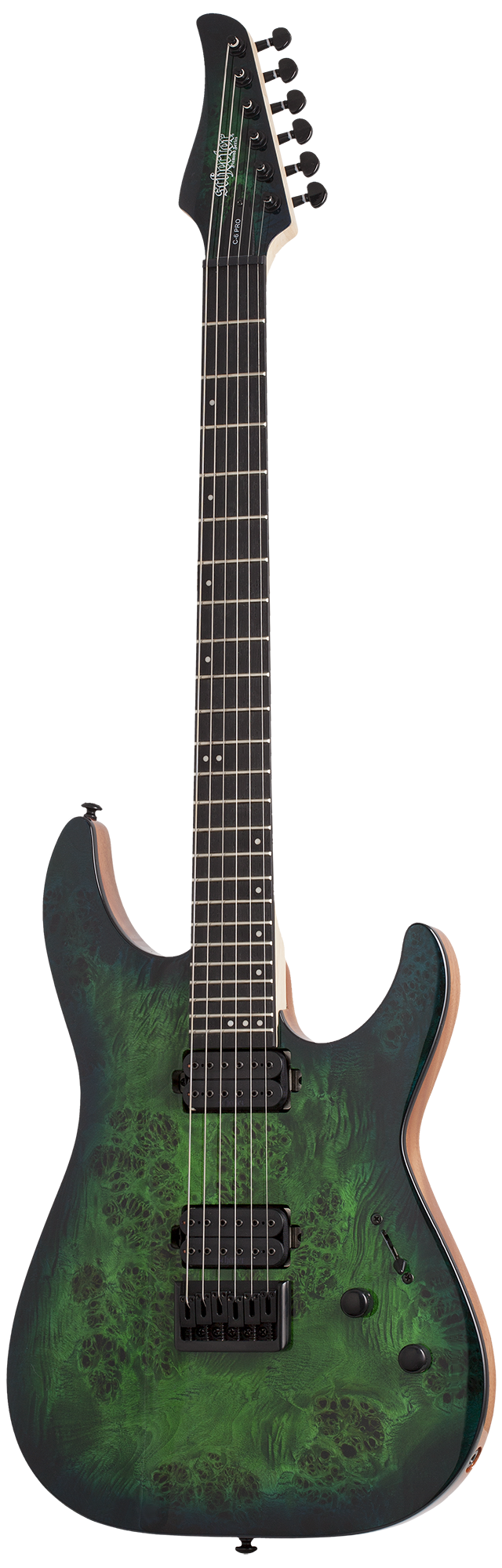 Schecter C-6 PRO AQB Гитара электрическая шестиструнная