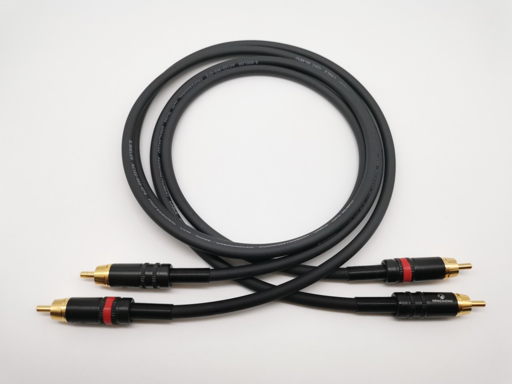 E36-2RCA-2RCA-0100-0 Кабель аудио 2хRCA-2хRCA, 1м, ZZcable