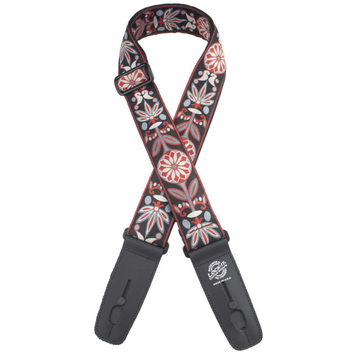 LIS-305-J39 Retro Series Ремень для гитары с блокировкой, Lock-It Straps, D'Andrea