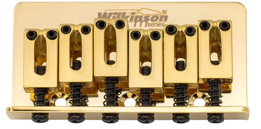 WOF01-GD M Series Бридж фиксированный, золото, Wilkinson