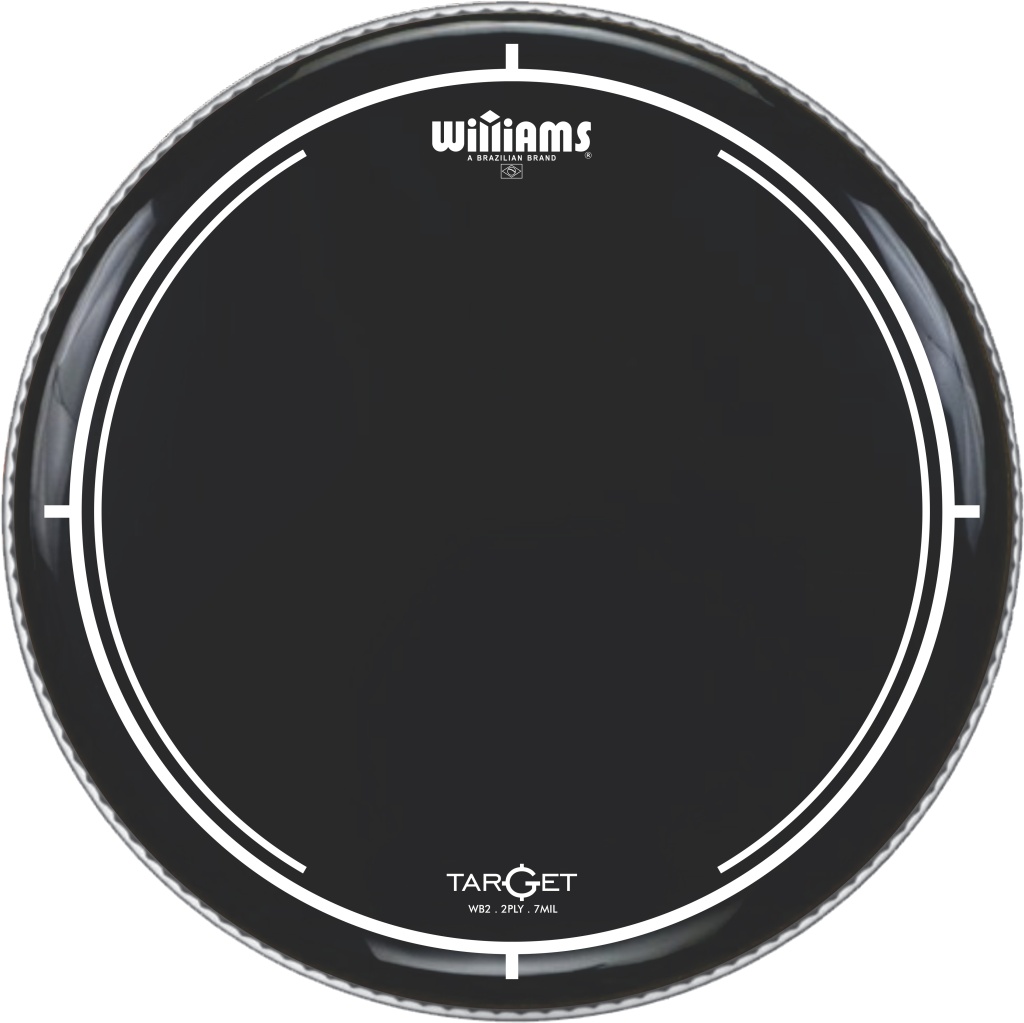 WB2-7MIL-18FT Target Series Black Пластик для напольного тома 18