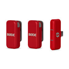 RODE Wireless Micro (USB-C, Red) Компактная микрофонная система