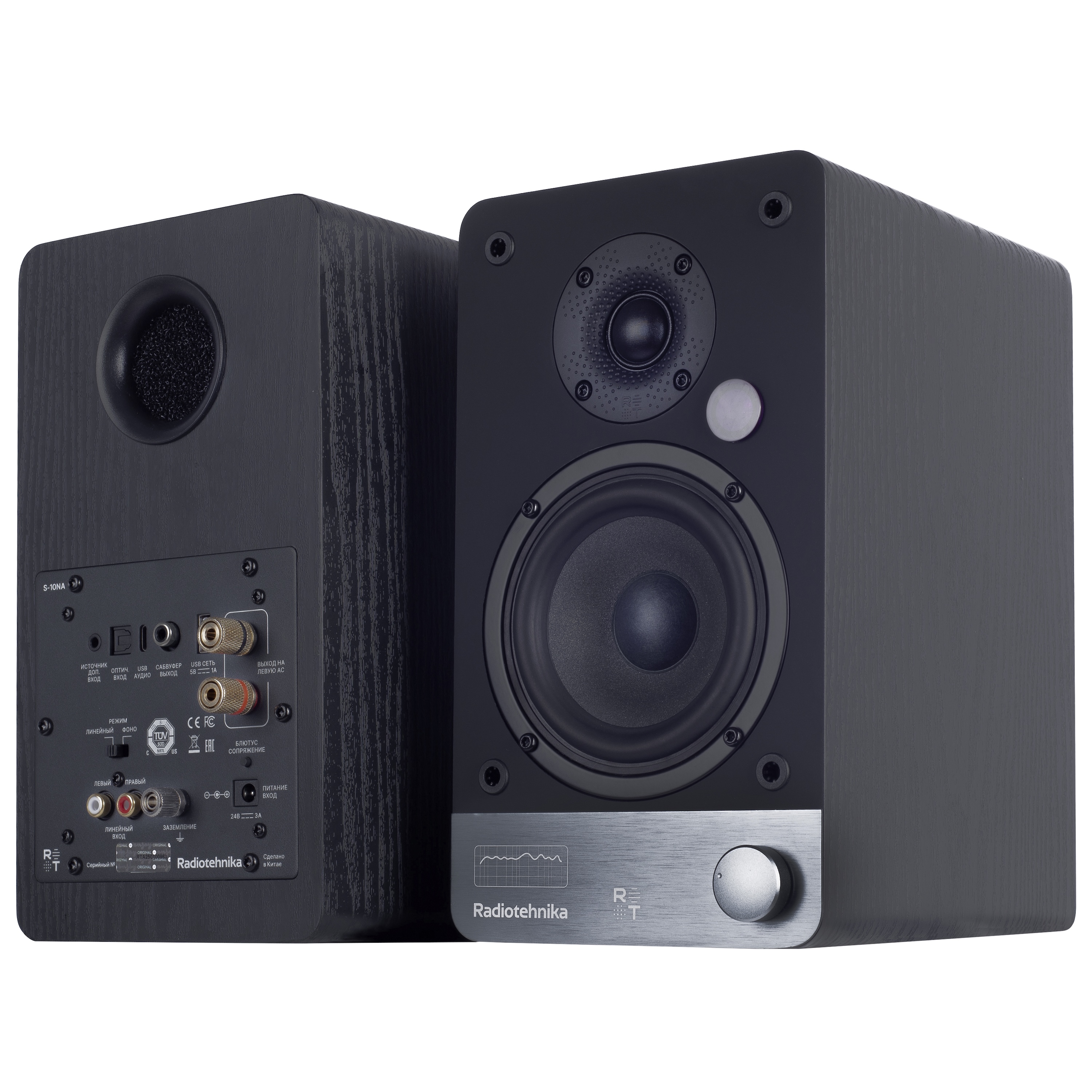 Radiotehnika S-10NA Black Ash Полочная акустика