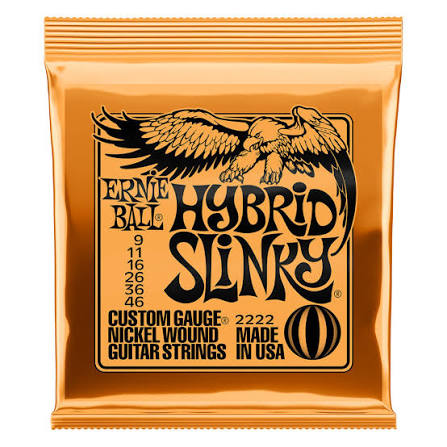 ERNIE BALL 2222 - Комплект струн для электрогитары (9-46)