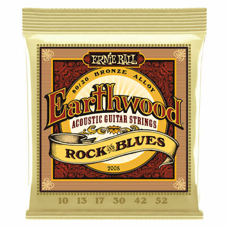 ERNIE BALL 2008 - Комплект струн для акустической гитары (10-52)