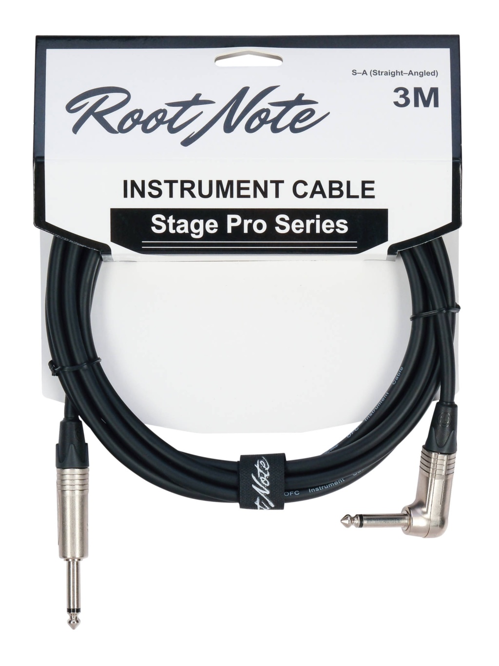 RN-IC-SA-3M Кабель инструментальный, прямой/угловой, 3м, Root Note