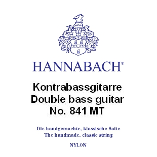 8413MT Doublebass Отдельная третья струна для акустической 4-струнной контрабас гитары, Hannabach