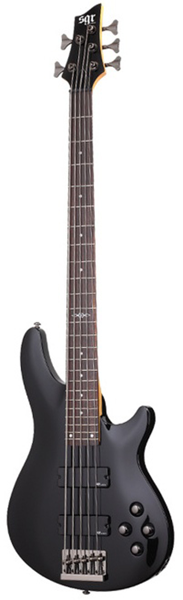 Schecter SGR C-5 BASS BLK Гитара бас, 5 струн, чехол в комплекте