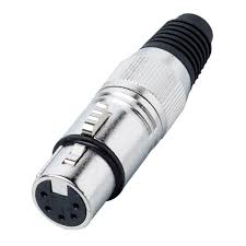 BESPECO XLR5FX Разъем XLR-F кабельный, оболочка металл, замок, 5 pin