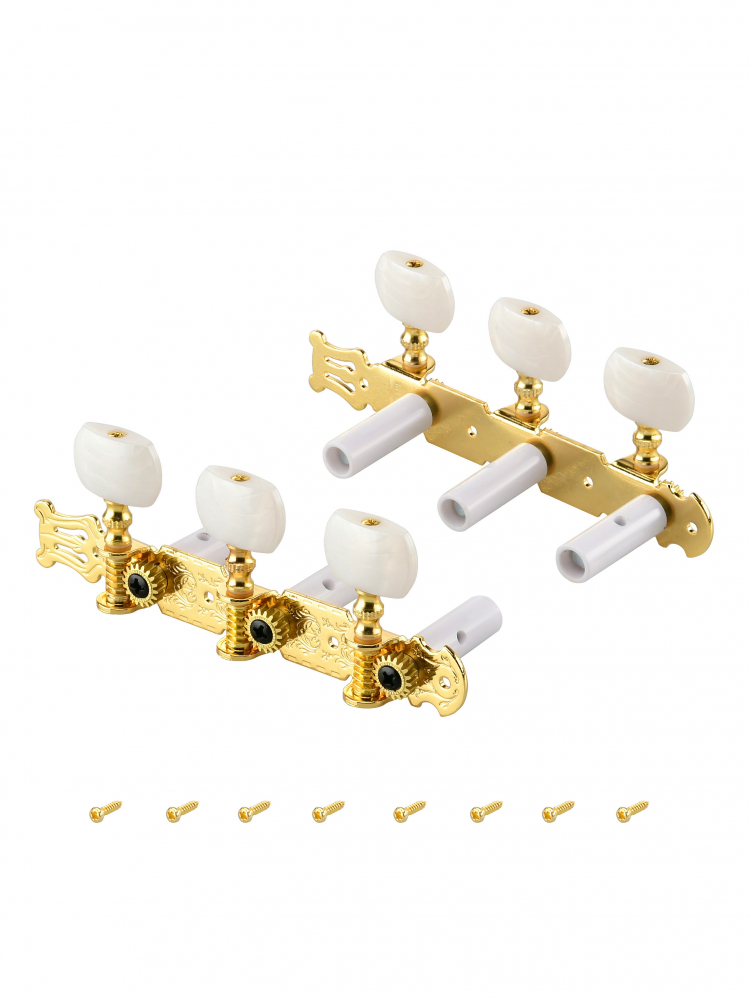 Колки на планке для классической гитары GS019GD-KBS035WP-S08