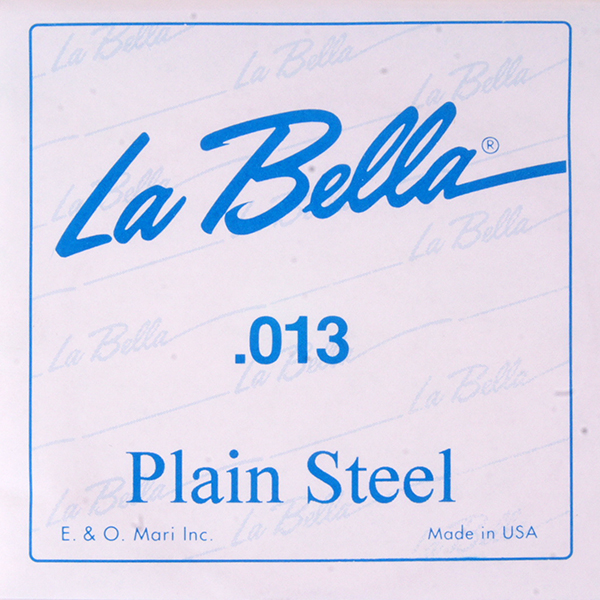 PS013 Отдельная стальная струна без оплетки, 013, La Bella
