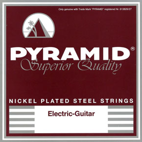 431/433 Nickel Plated Комплект струн для электрогитары, никелированные, 10-48, Pyramid