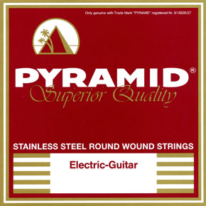 D1160 Nickel Plated Комплект струн для электрогитары, никелированные, 11-60, Pyramid