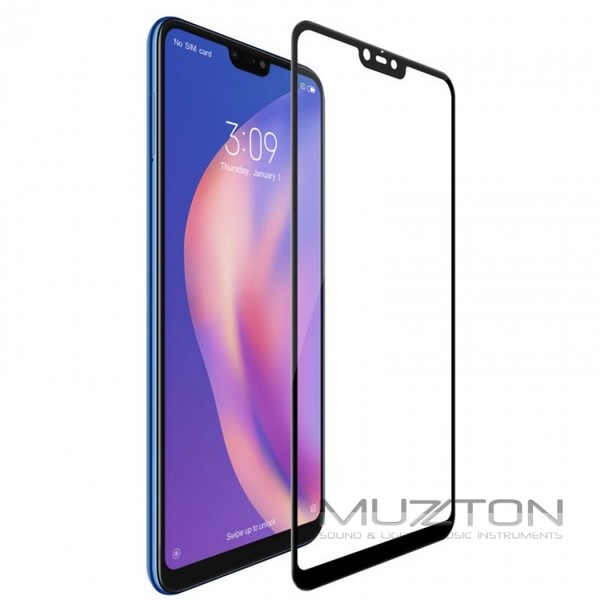 FUMIKO Защитное стекло для Xiaomi Mi 8 Lite 3D черное пакет