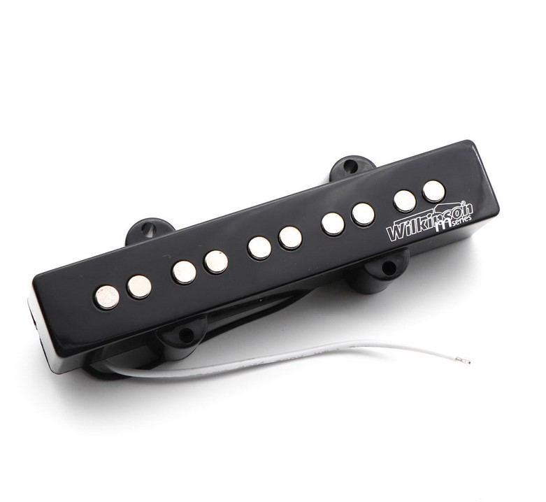 WOJB5-B-BK M Series Vari-Gauss Звукосниматель для 5-струнной бас-гитары, Jazz-Bass, бридж, Wilkinson