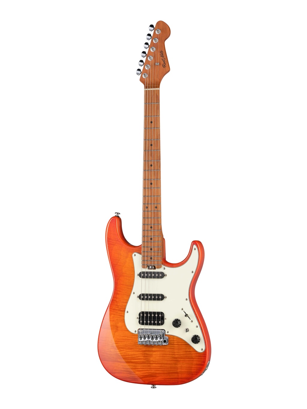 RS300FM-HSS-TAB Электрогитара, цвет Translucent Amber Burst, Root Note