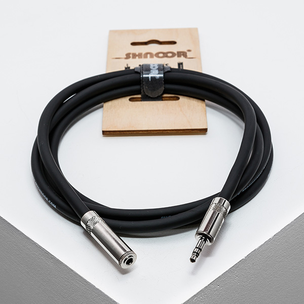 MJEXT-S-15m Удлинитель для наушников 3,5мм male - 3,5мм female (стерео), 15м, SHNOOR
