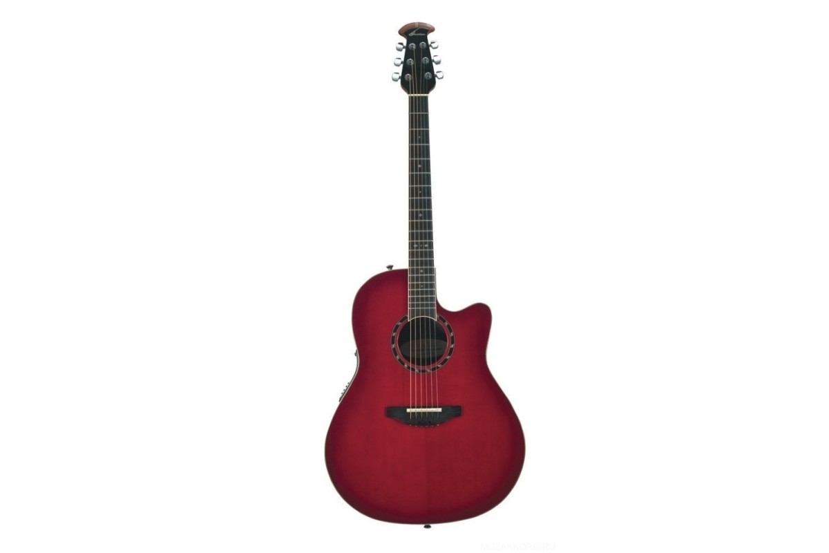 Ovation 2771AX-CCB Standard Balladeer Deep Contour Cutaway Cherry Burst электроакустическая гитара