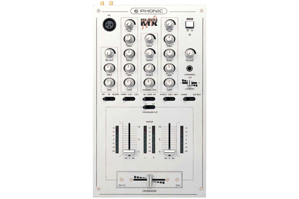 PHONIC MX 700 DJ PRO DJ-микшер, двухканальный