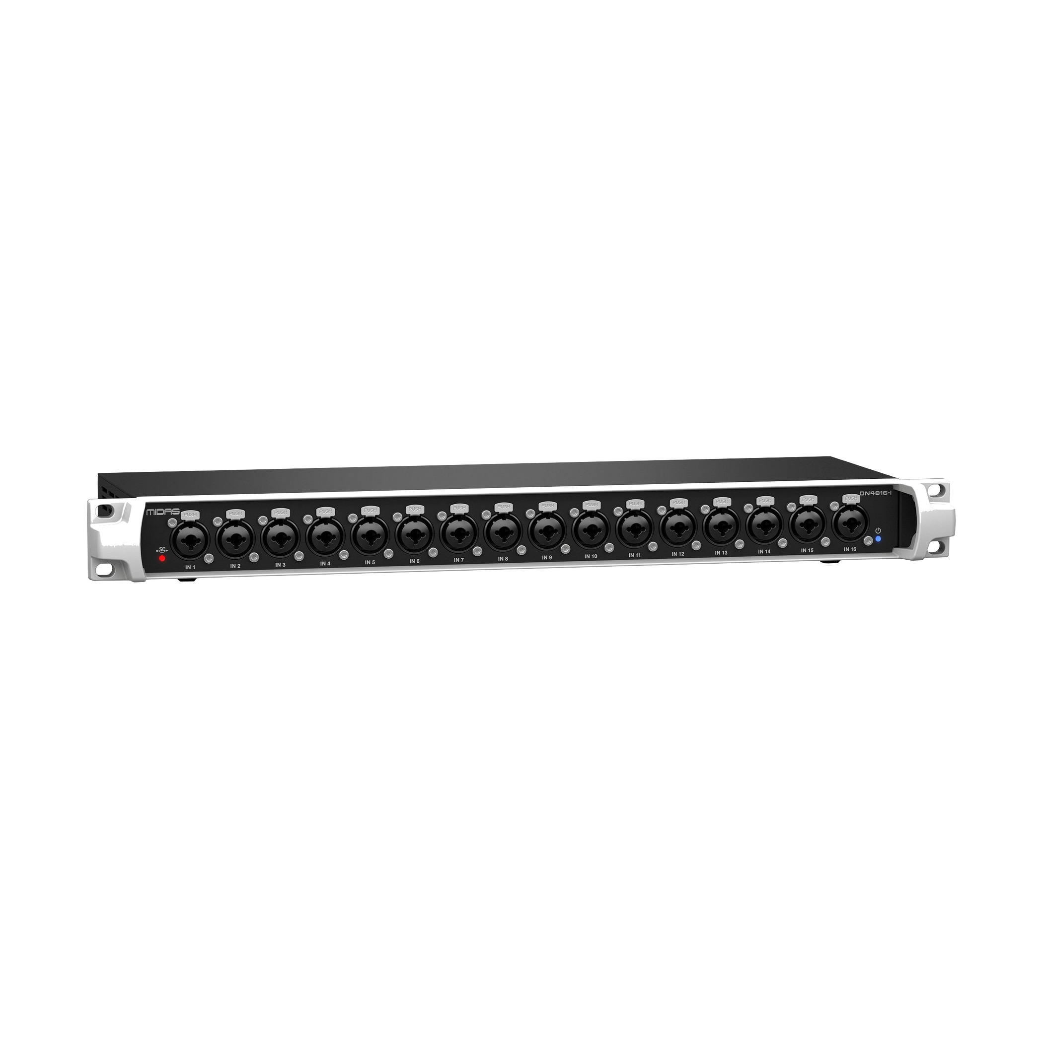 MIDAS DN4816-I - интерфейс StageCONNECT,16 аналоговых входов, ULTRANET OUT1-StCON, ULTRANET OUT2-ana