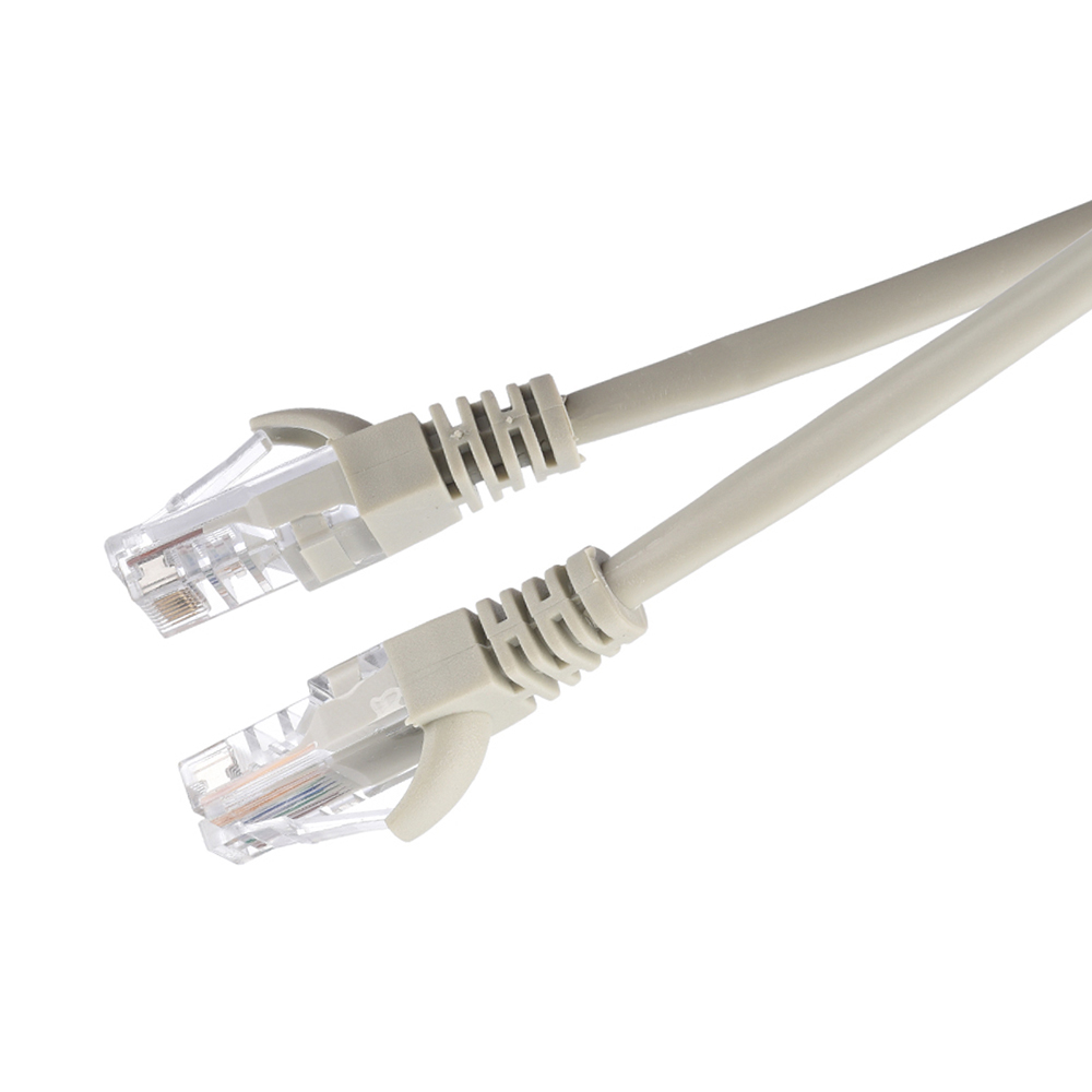 GoPower 00-00027476 Патч-корд RJ-45 (m)-RJ-45 (m) 10.0м, серый, в пакете