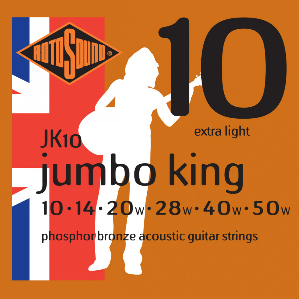 ROTOSOUND JK10 STRINGS PHOSPHOR BRONZE (A026701)