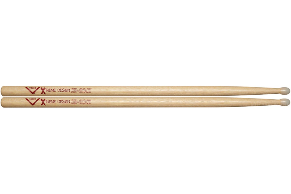 Vater VXDRN Xtreme Design Rock Nylon барабанные палочки, орех, нейлоновая головка