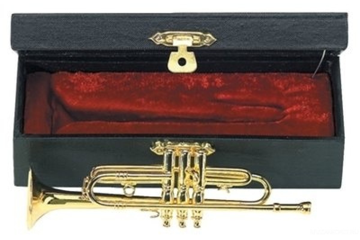 GEWA Miniature Instrument Trumpet сувенир труба