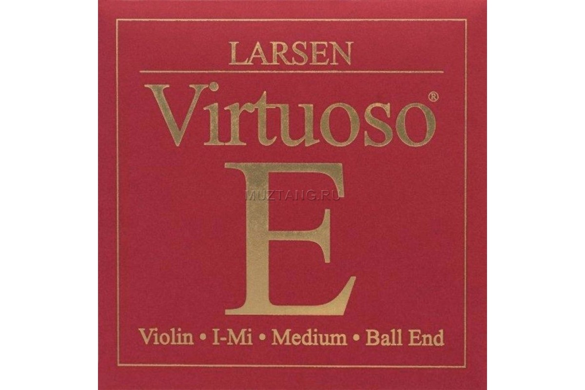 LARSEN Virtuoso струна E (Ми) для скрипки 4/4, среднее натяжение