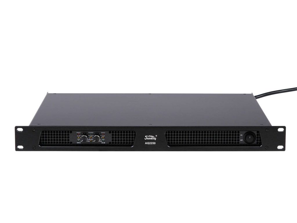 AQ2250 Усилитель мощности цифровой, 2х250Вт, Soundking