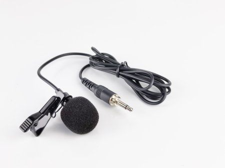 XLINE MD-CLIP Микрофон петличный для MD-272B, MD-262A-B, разъем jack 3.5, цвет: чёрный