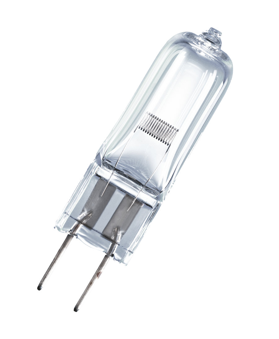 OSRAM 64625 HLX 12V 100W лампа галогенная, цоколь GY6.35 (FCR, A1/215), 50 ч/ж
