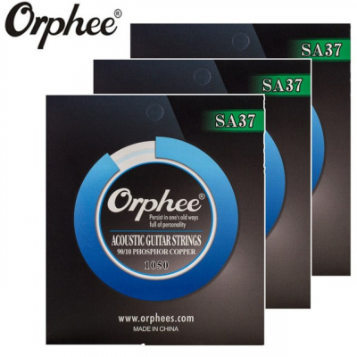 Струны для акустической гитары Orphee SA-37 (010-050)