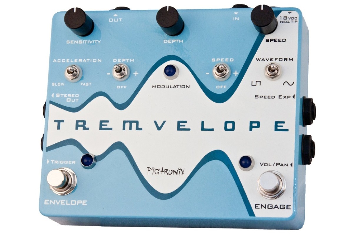 Pigtronix EMT Tremvelope Envelope Modulated TRemolo педаль для электрогитары