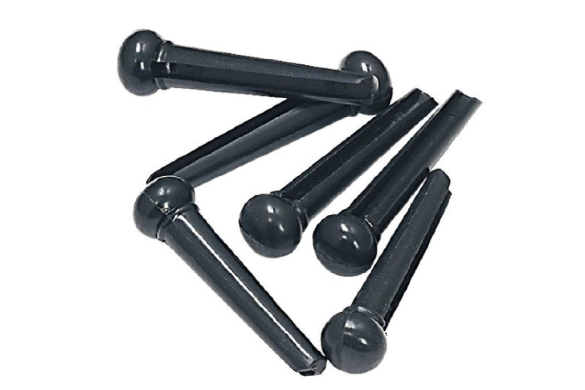 GEWA BRIDGE PLUG F&S Without Dot Black зажим для струн акустической гитары