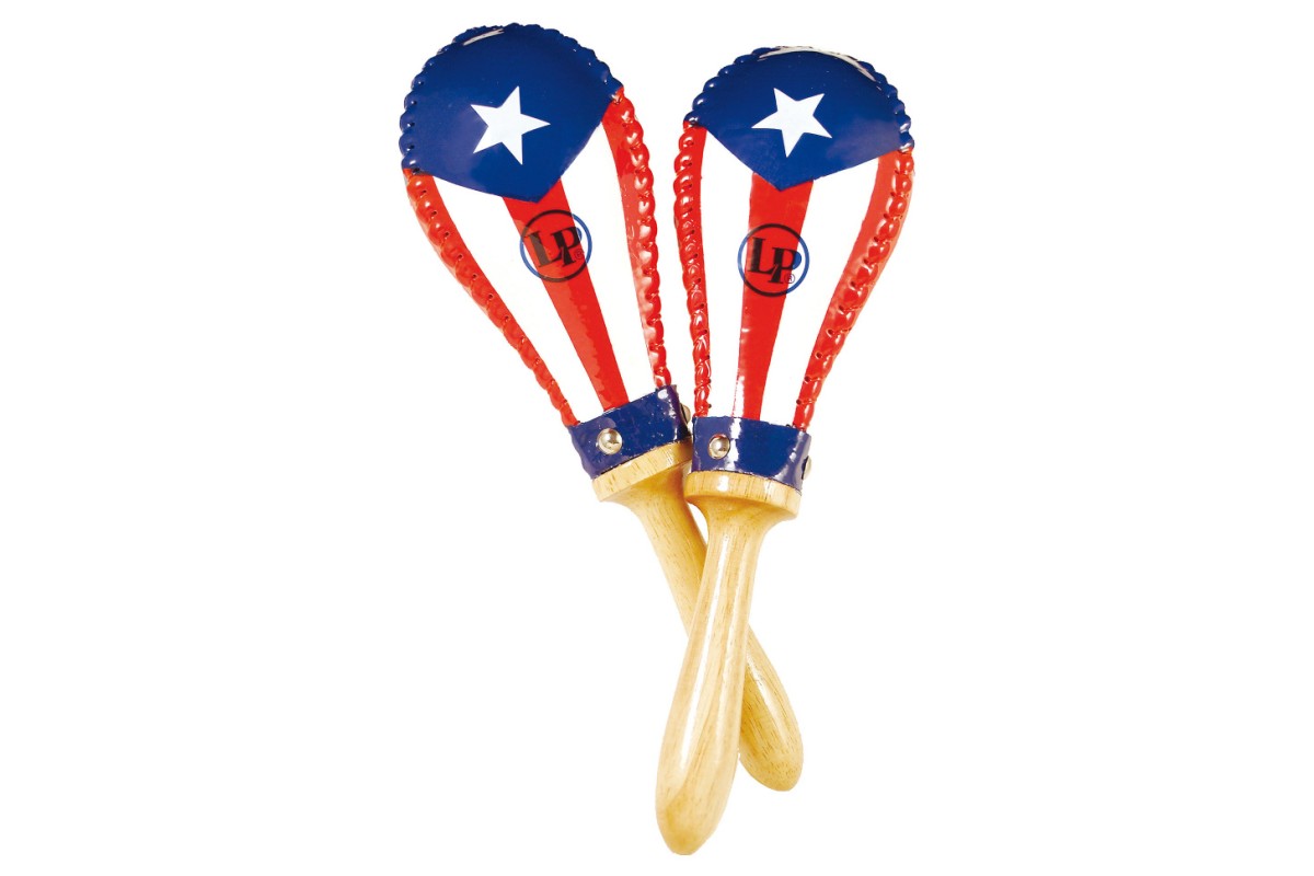 Latin Percussion LP393-PR Salsa Rawhide Maracas маракасы