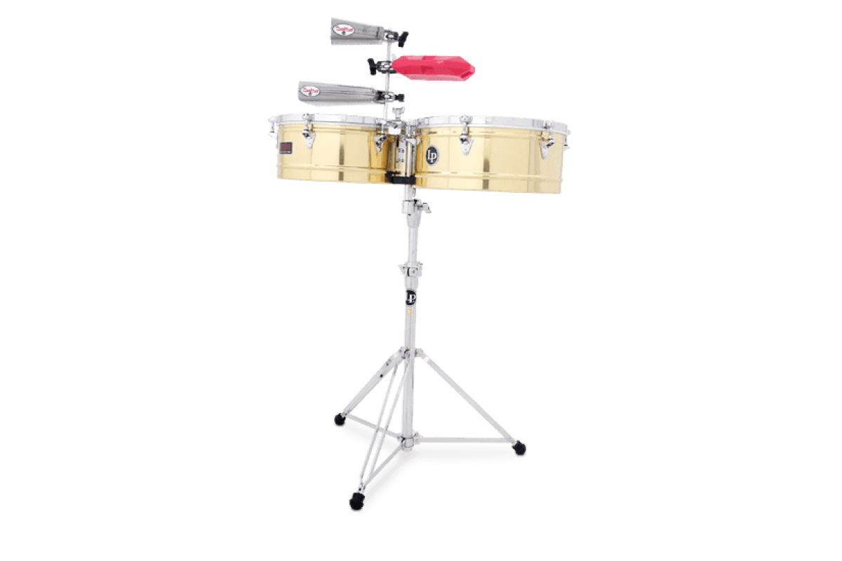 Latin Percussion LP1314-B Timbales Prestige Solid Brass два тимбала 13
