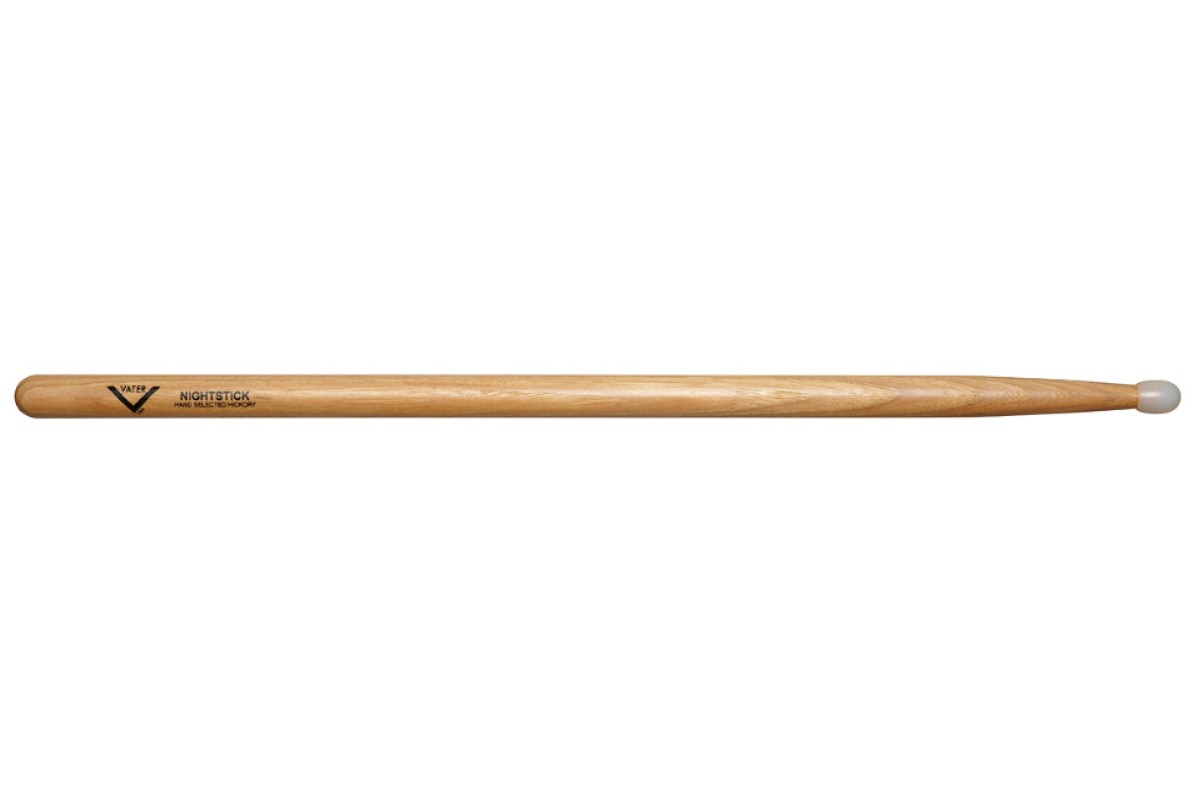VATER VHNSN NightSticks маршевые барабанные палочки, материал-орех, нейлоновая головка