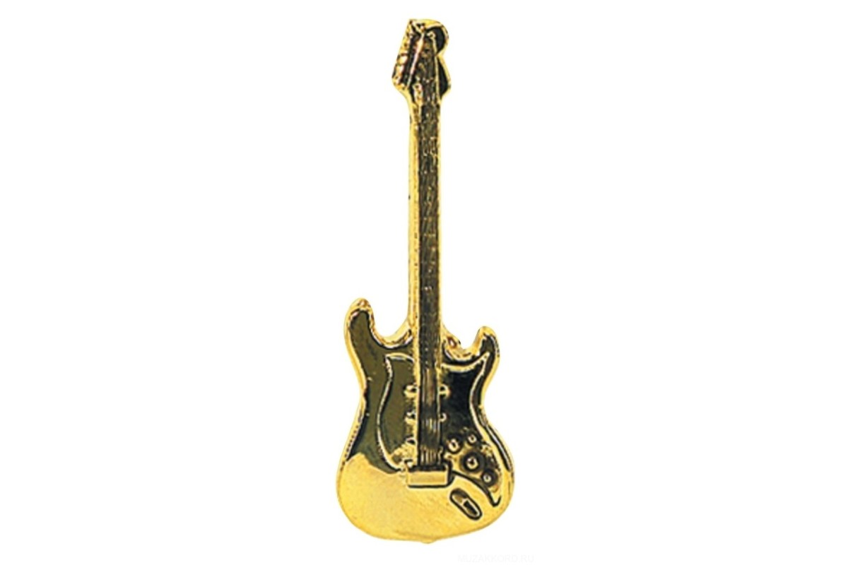 GEWA Pins Electric guitar значок электрогитара, позолоченный